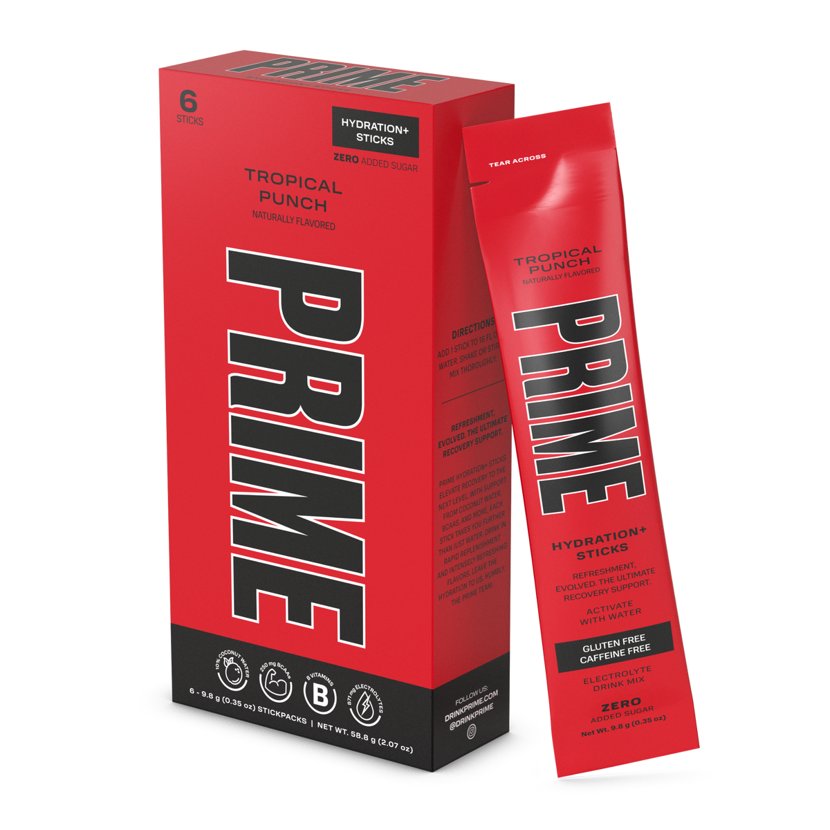 PRIME HYDRATION+ STICKS (3-Pack Minimum)