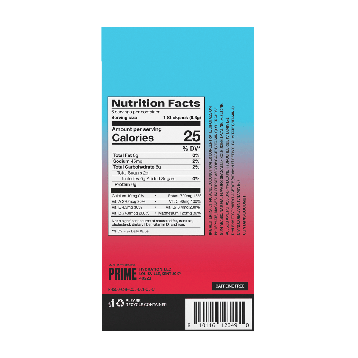 PRIME HYDRATION+ STICKS (3-Pack Minimum)