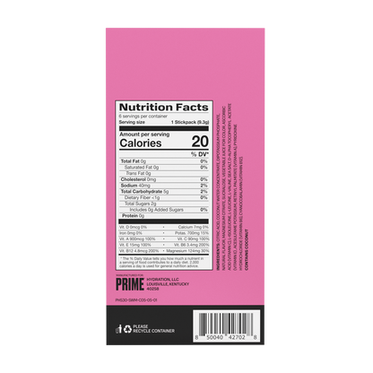 PRIME HYDRATION+ STICKS (3-Pack Minimum)